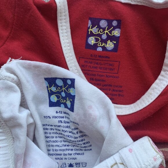 Kickee Pants Bubblegum Bamboo Pajamas - Picture 4 of 11
